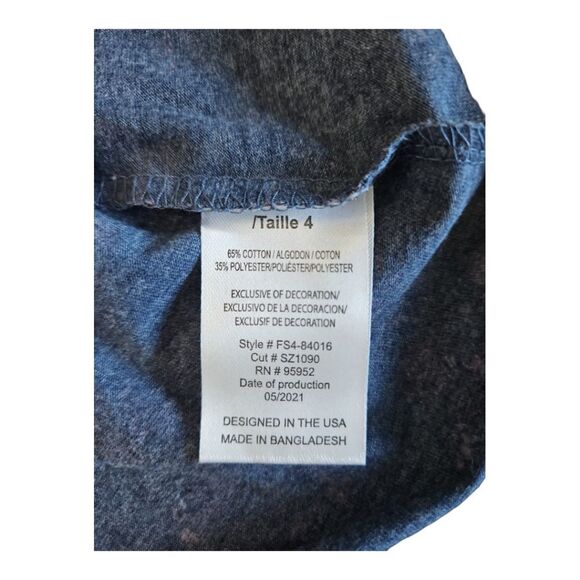 Girls Freestyle Revolution Butterfly Print Long Sleeve Knit Dress NWT Si… - Picture 4 of 8